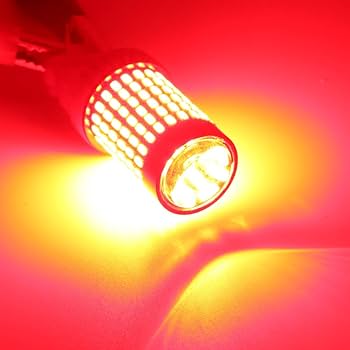 LED indicators - 2 pcs pair LED bulbs for cars red led indicator