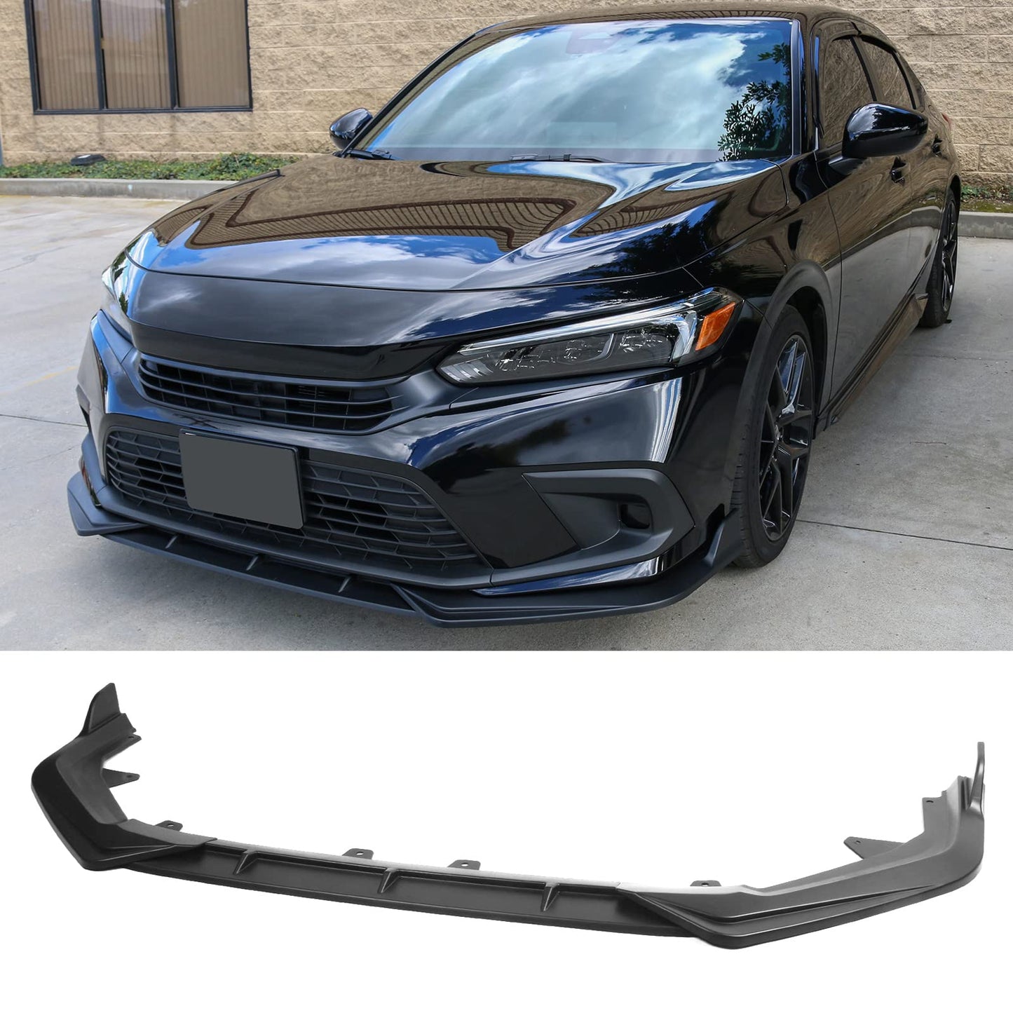 front bumper splitter front spike splitter front batman splitter universal front bumper splitter front bum per extension bodykits