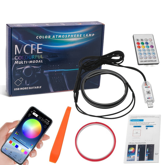 Dashboard ambient lights 2 pcs APP control - 200+ modes dynamic ambient lights