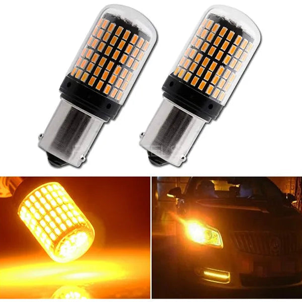 LED indicators - 2 pcs pair LED bulbs for cars indicators