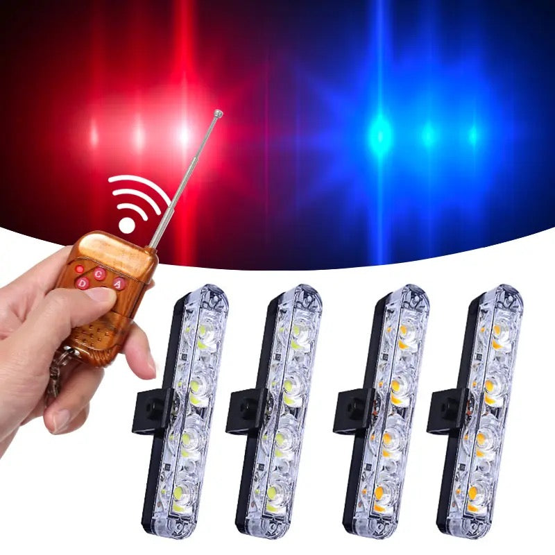 grill flashers with remote police grill flashers 4pcs grill flashers police with remote car grill flashers