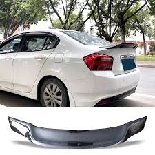 honda city ducktail spoiler black- honda city trunk spoiler- honda city spoiler honda city bodykit